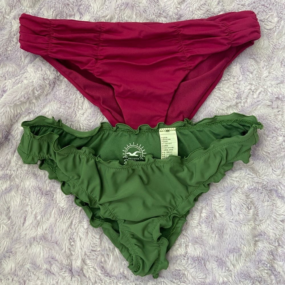 Billabong & Hollister bikini bottoms bundle - Picture 3 of 8